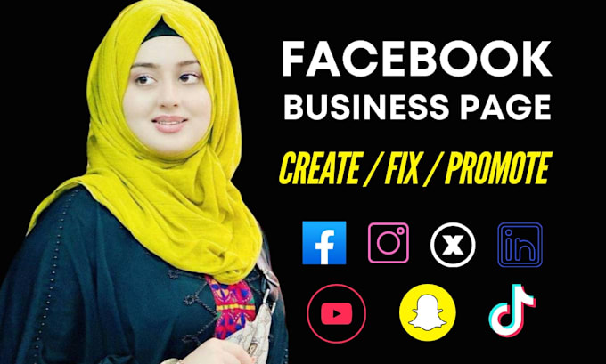 Gig Preview - Create, fix, setup your facebook business page