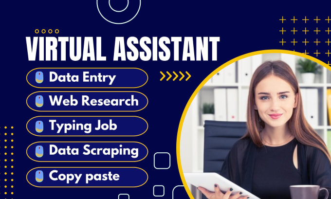 Gig Preview - Do super fast data entry, copy paste, web research, virtual assistant jobs