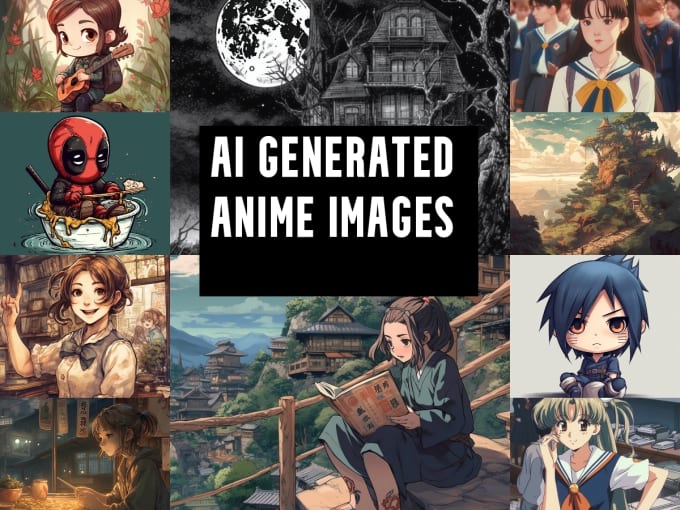 Gig Preview - Generate custom ai generated anime art