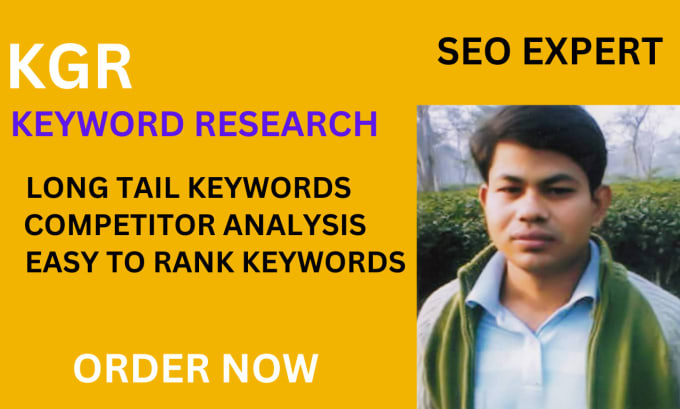 Gig Preview - Do the best kgr keyword research