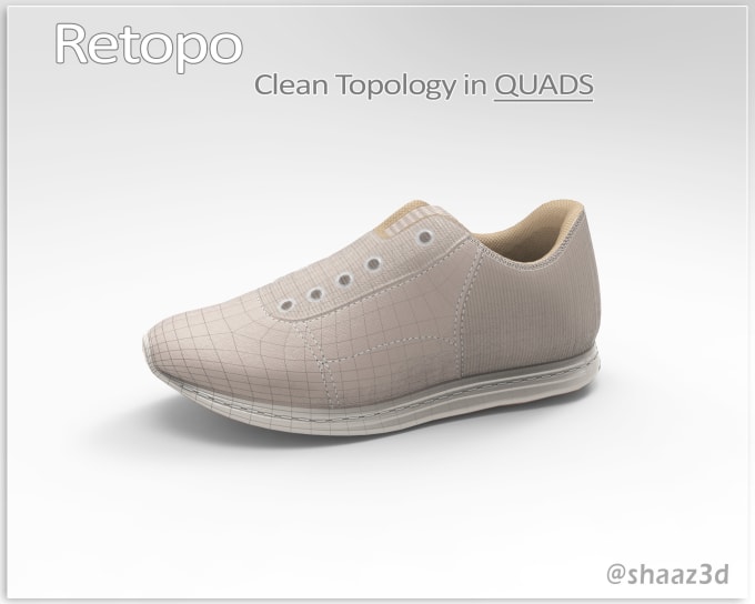 Gig Preview - Retopo and texture the scan models of your products