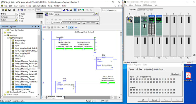 Gig Preview - Read and debug you rockwell studio 5000 program