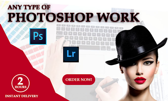 Gig Preview - Be your photoshop expert for any graphic design project