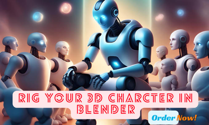 Gig Preview - Rig your 3d model in blender