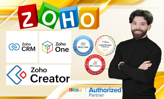 Gig Preview - Be your zoho one expert