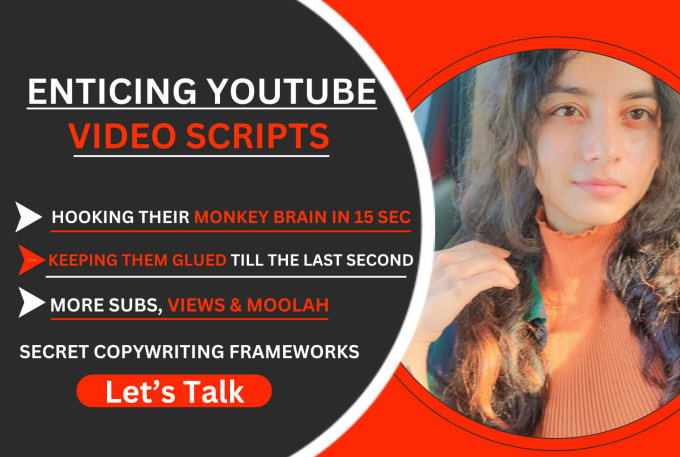 Bestseller - be your youtube video script writer