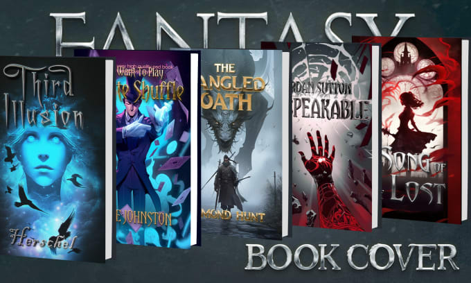 Gig Preview - Create fantasy book cover design, epic book cover design