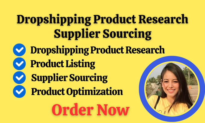 Gig Preview - Do dropshipping product research and dropshipping supplier for dropshipping