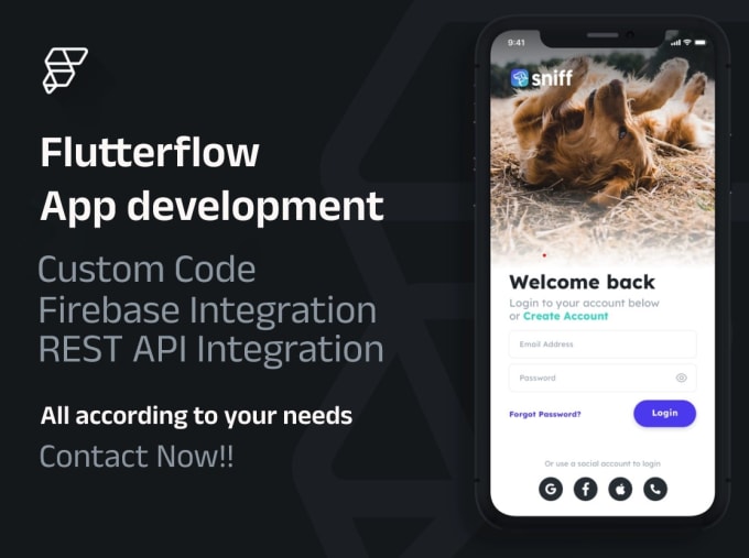 Gig Preview - Develop and maintain app in flutterflow