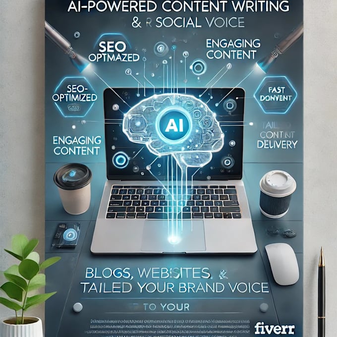 Gig Preview - Ai powered content writing for blogs and social media