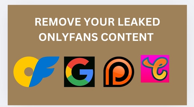 Gig Preview - Remove your leaked onlyfans content image and videos under dmca