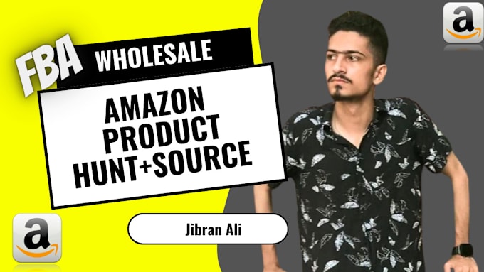 Gig Preview - Conduct amazon fba wholesale product research