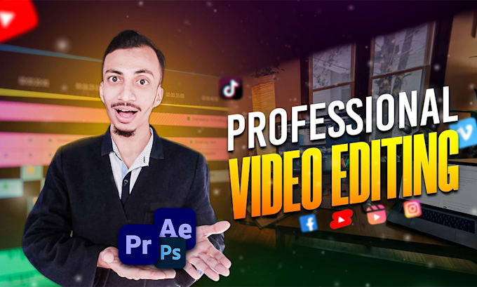 Gig Preview - Do professional video editing for youtube, shorts editor, ig reels