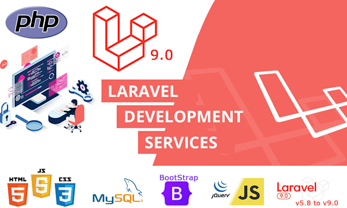 Gig Preview - Be your PHP laravel developer to build custom websites