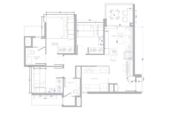 Gig Preview - Draw architectural floor plan drawing with autocad