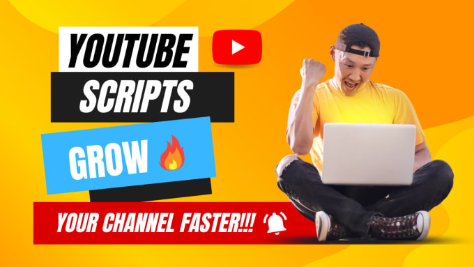 Gig Preview - Be your youtube script writer and write high quality video scripts