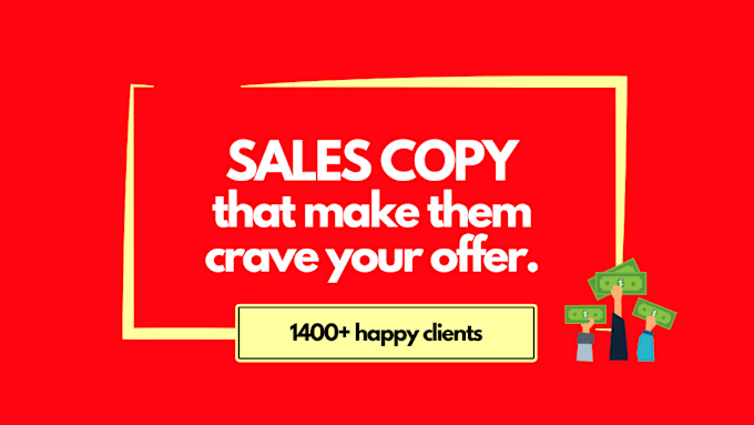 Gig Preview - Write sales copy that make you money