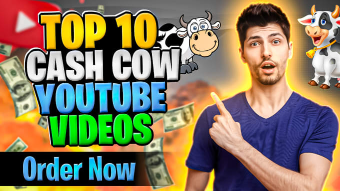 Gig Preview - Create viral top 10 cash cow youtube automation videos