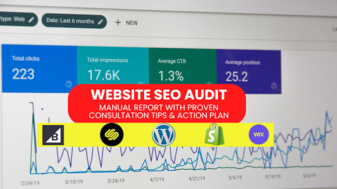 Gig Preview - Do complete website SEO audit, competitors analysis, keywords and action plan