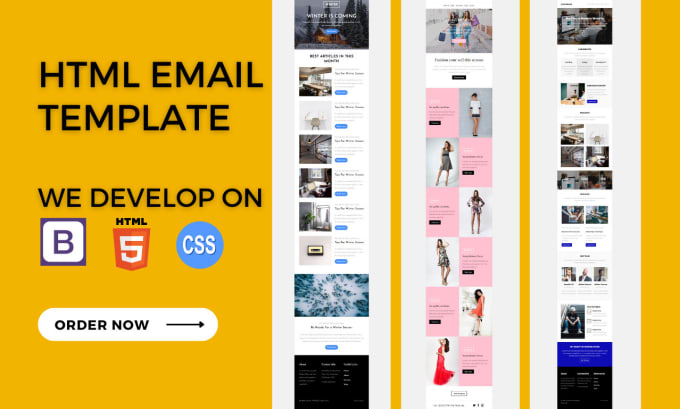 Gig Preview - Create responsive html email template