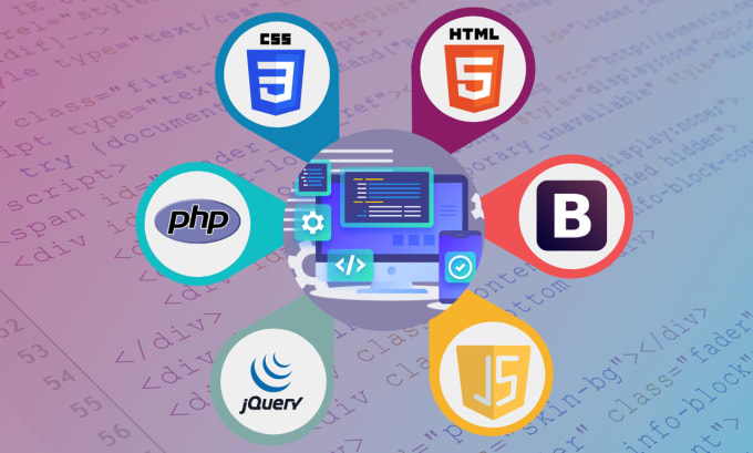 Gig Preview - Write custom HTML, CSS, bootstrap, javascript, jquery, ajax and PHP laravel code