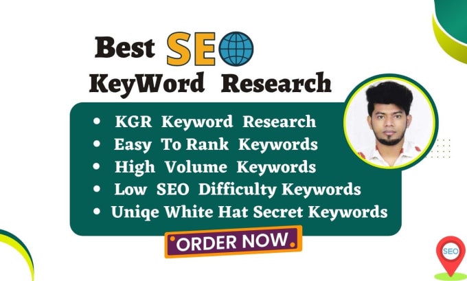 Gig Preview - Do kgr keyword research for your website on google easy rank