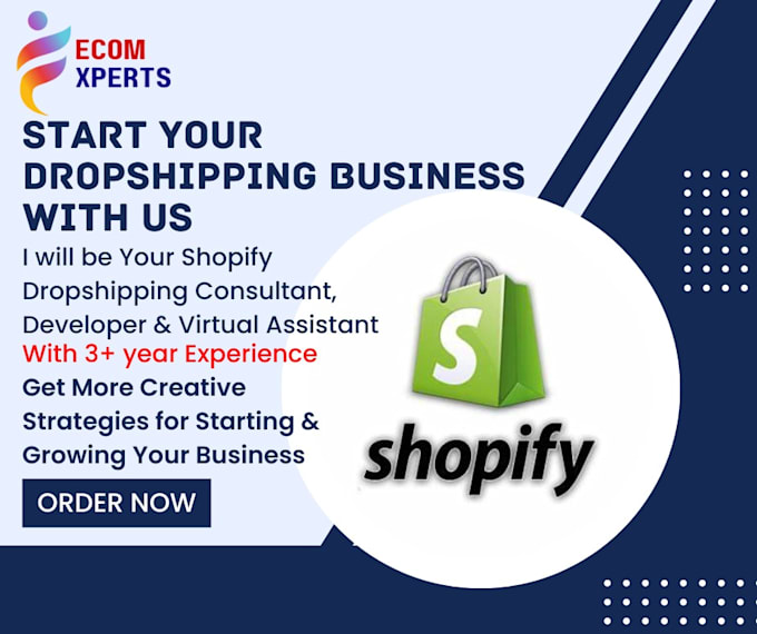 Gig Preview - Be your shopify expert,consultant and shopify developer