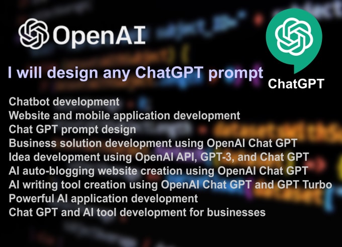 Gig Preview - Maximize the power of openai chatgpt