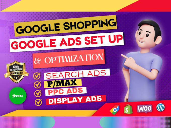 Gig Preview - Setup and manage google shopping ads for your shopify