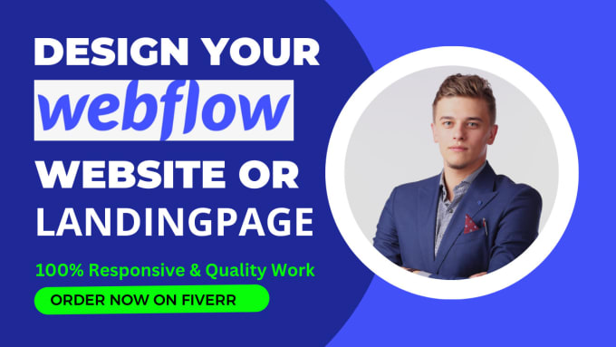 Gig Preview - Develop or convert webflow website and webflow landing page with animation