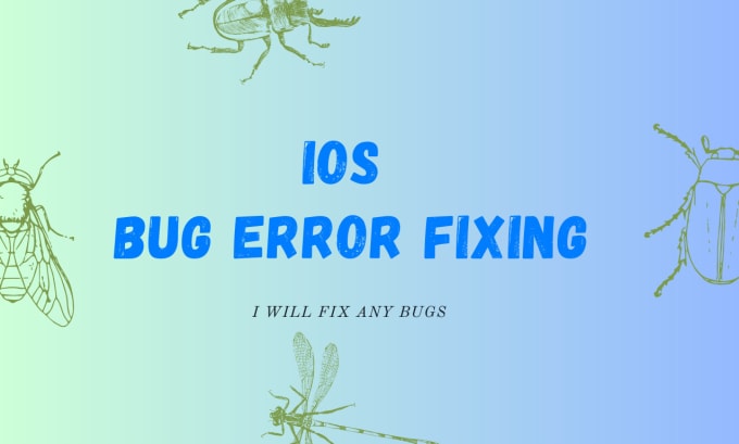 Gig Preview - Fix ios application bugs and crashes in swift