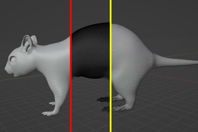 Gig Preview - Retopologize your 3d model to flawless mesh