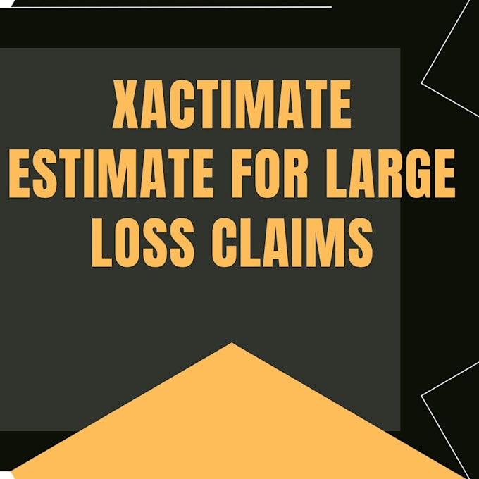 Gig Preview - Do xactimate estimate for large loss claims