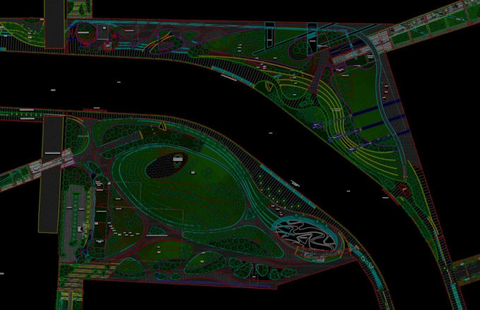 Gig Preview - Draw 2d landscaping drawing in autocad