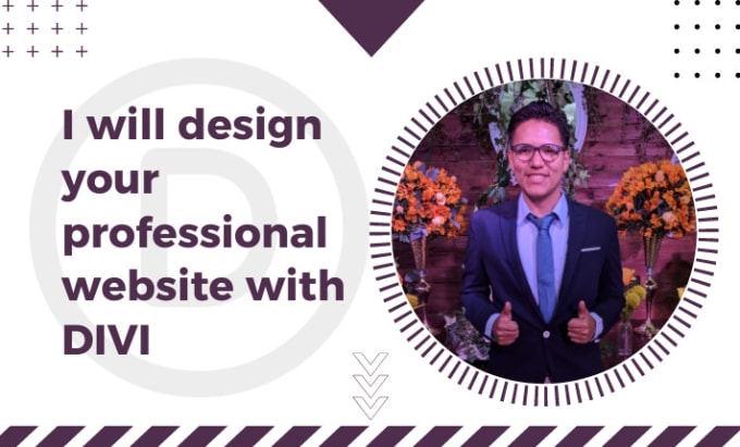 Gig Preview - Design your professional website with divi and wordpress