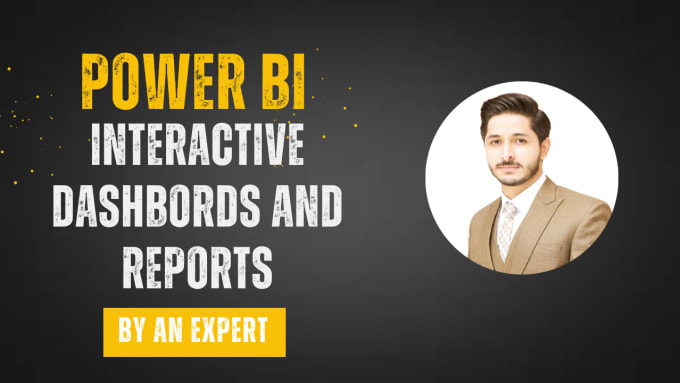 Gig Preview - Be your power bi expert for dashboards