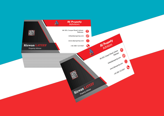 Gig Preview - Design print ready business cards, visiting cards for you