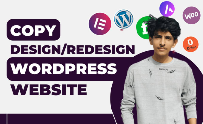 Gig Preview - Design, redesign, clone or customize wordpress website