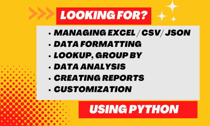 Gig Preview - Manage and analyze data with python pandas, matlab and numpy