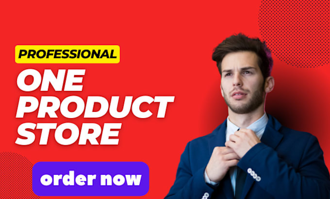 Gig Preview - Create a profitable one product shopify dropshipping store