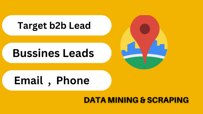 Gig Preview - Do extracting business leads with emails from google maps through web scraping