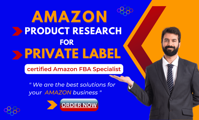 Gig Preview - Do amazon product research for amazon fba private label