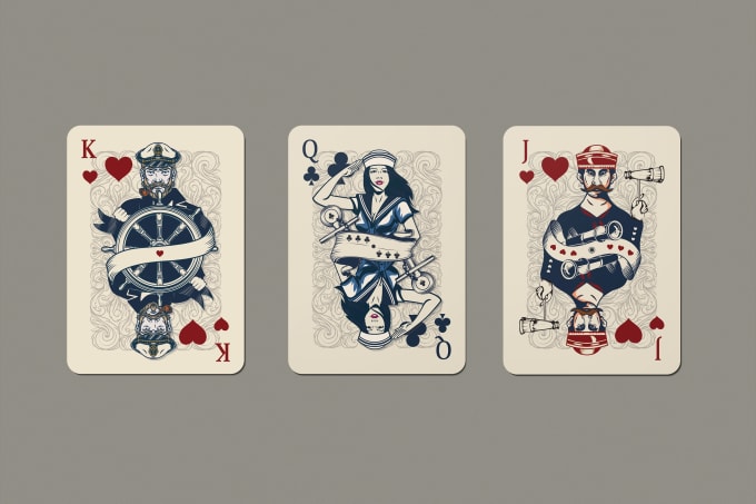 Gig Preview - Design custom playing cards for your own idea