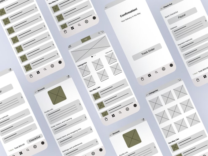 Gig Preview - Create professional wireframes for your mobile and web apps