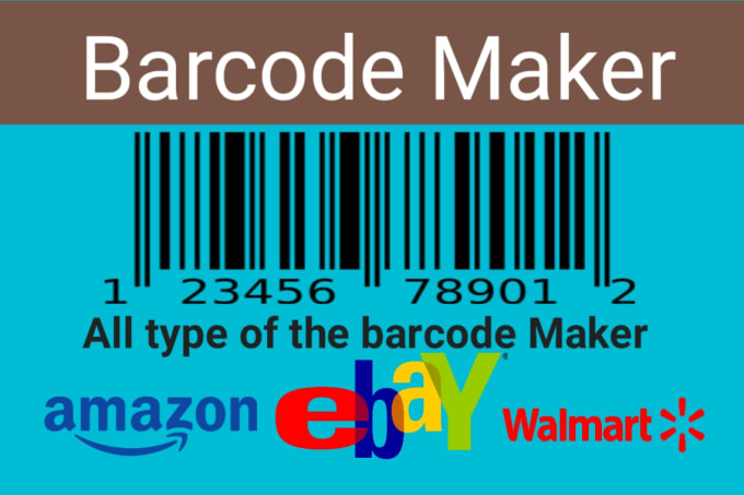 Gig Preview - Generate barcodes for walmart,ebay and shopify products