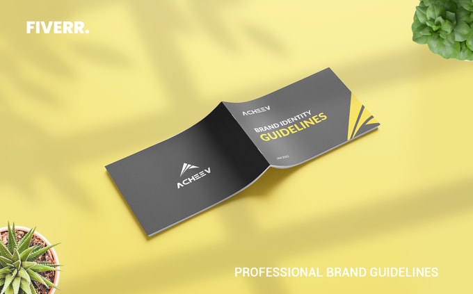 Gig Preview - Design brand guidelines brand book brand manual corporate identity logo