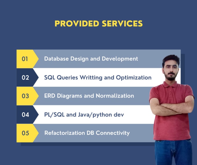 Gig Preview - Do database design er diagram sql queries java and python projects