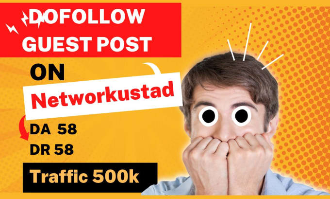 Gig Preview - Publish your guest post on networkustad dofollow backlinks