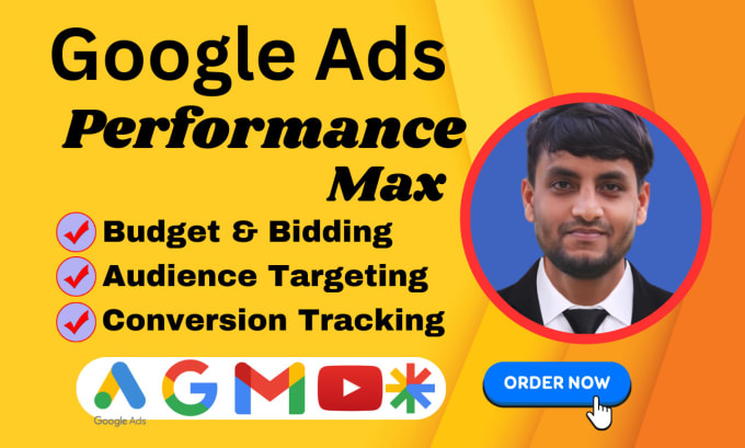 Gig Preview - Setup and optimize google ads adwords PPC search ads performanace max campaigns