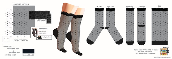 Gig Preview - Socks designs for menswear, womenswear, kidswear or unisex